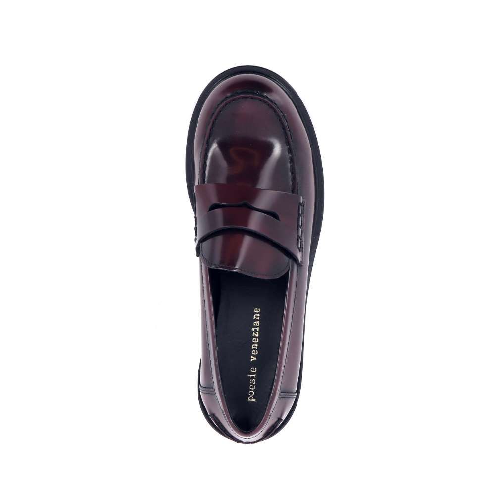 Poeve Mocassin 229339 rood