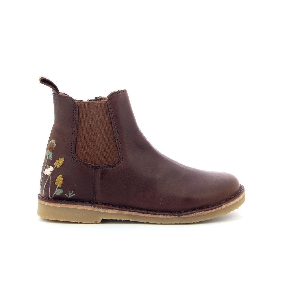 Petit Nord Wildflower Ankle Boot 229811 cognac