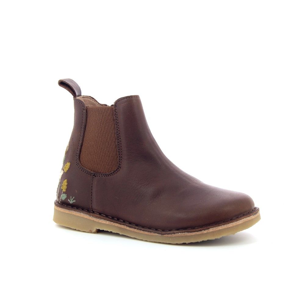 Petit Nord Wildflower Ankle Boot 229811 cognac