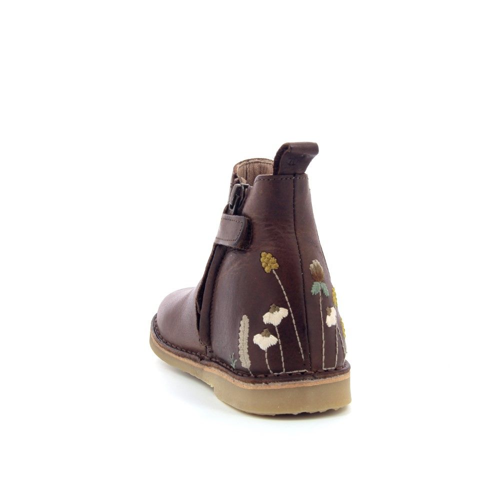 Petit Nord Wildflower Ankle Boot 229811 cognac