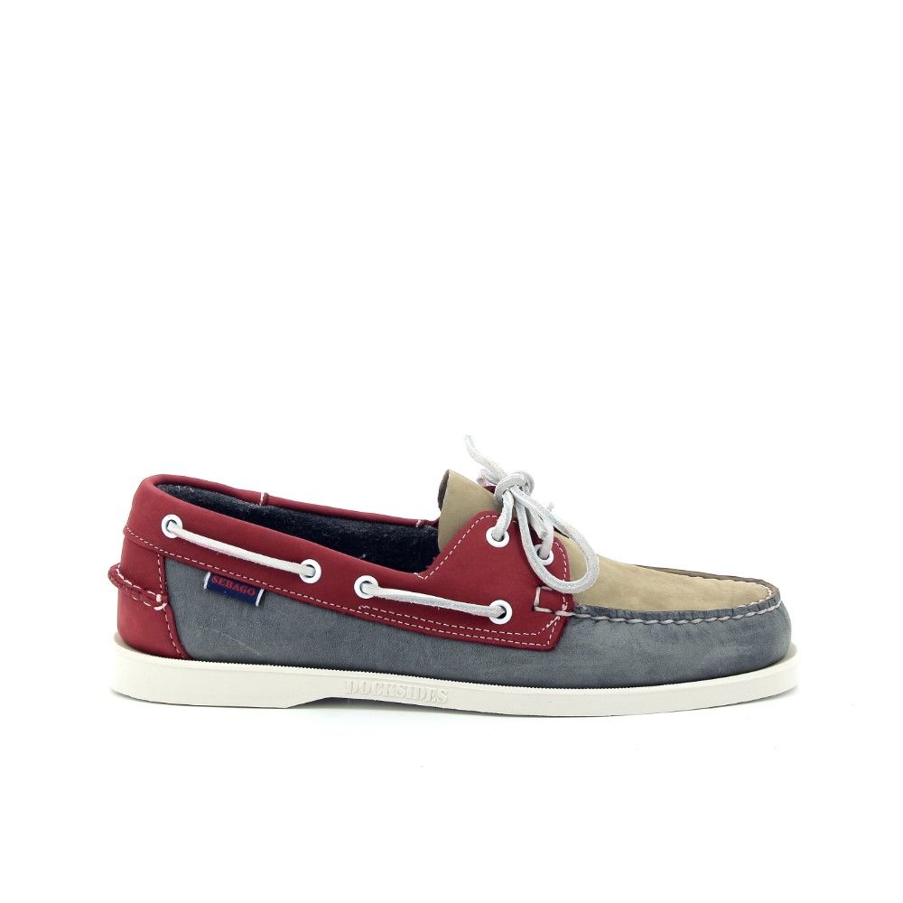 Sebago Docksides 230406 grijs