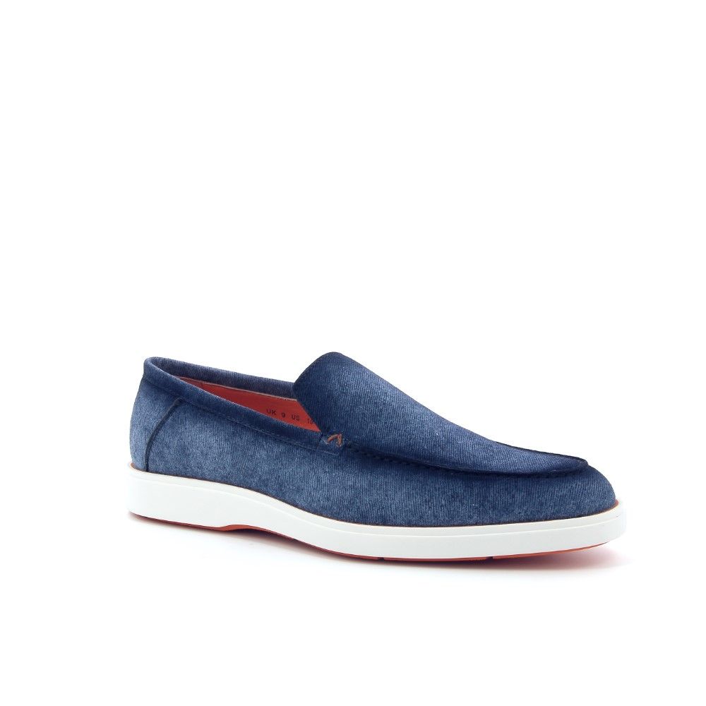 Santoni Mocassin 230515 blauw