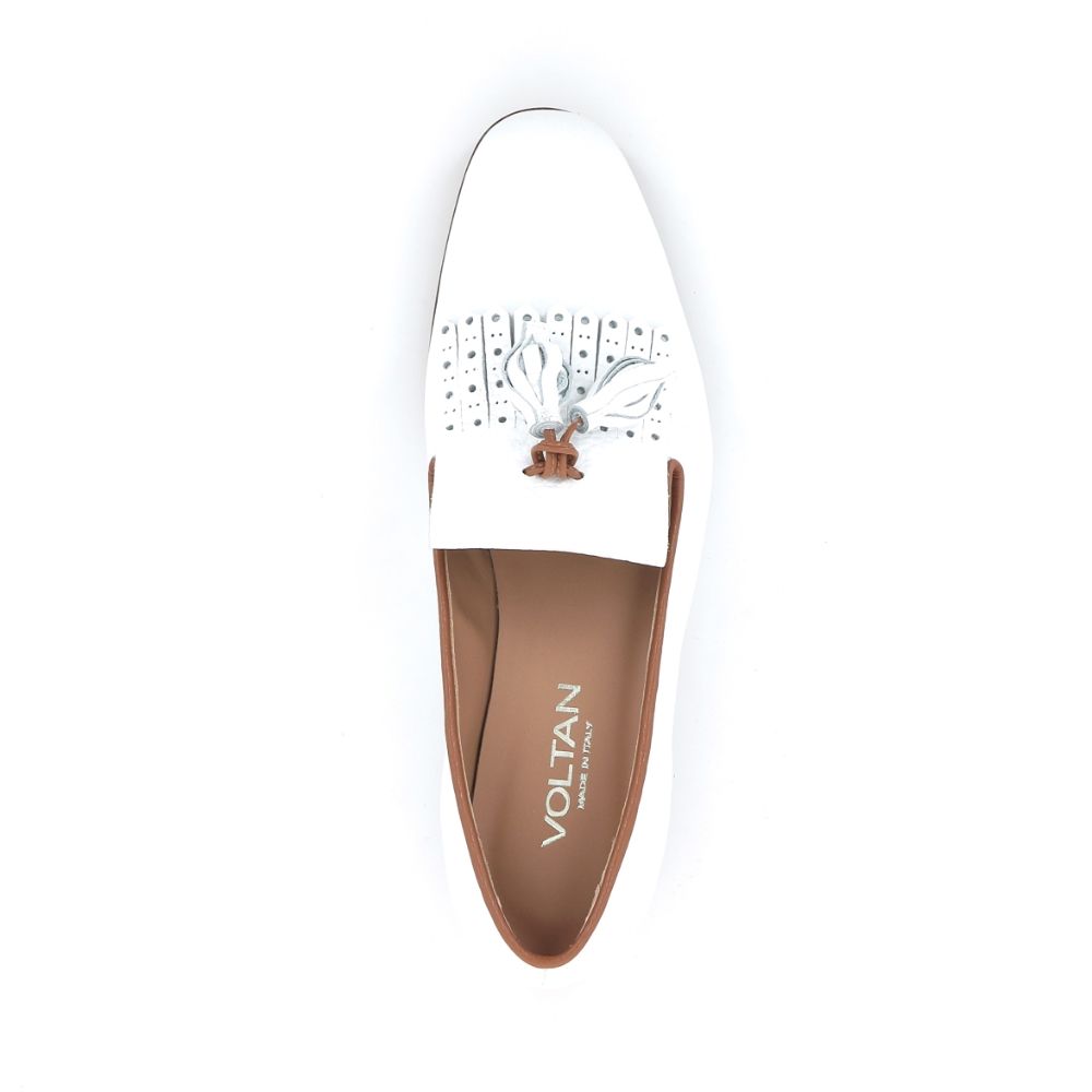 Voltan Mocassin 231096 wit