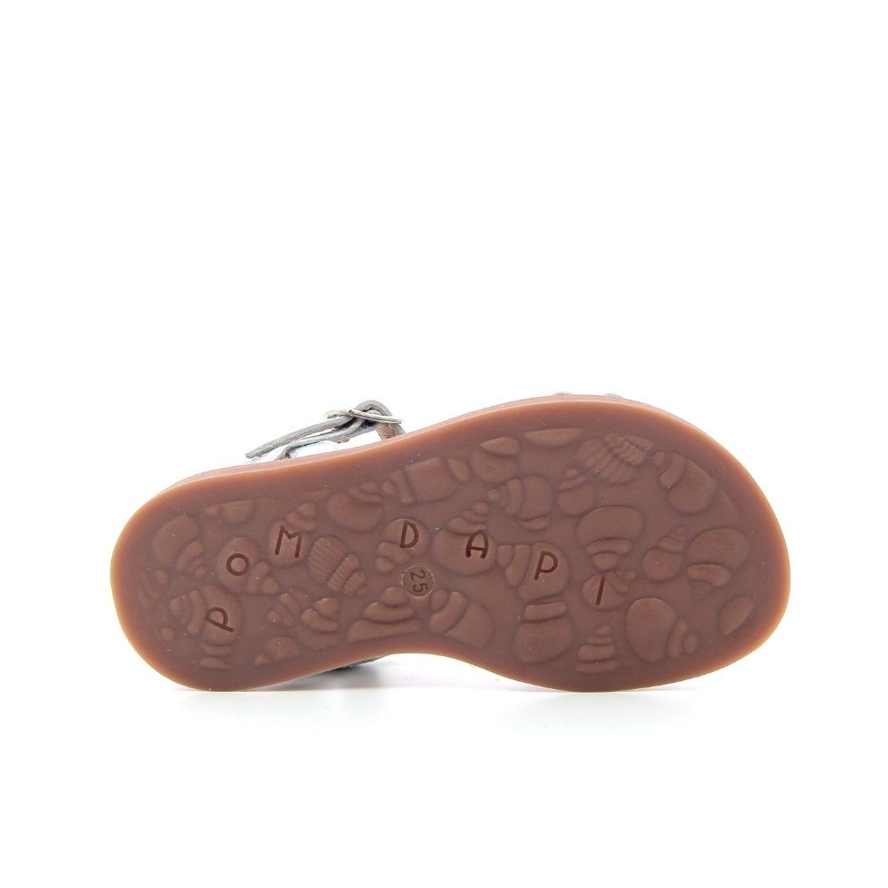 Pom D'api Plagette Big Flo 231714 zilver
