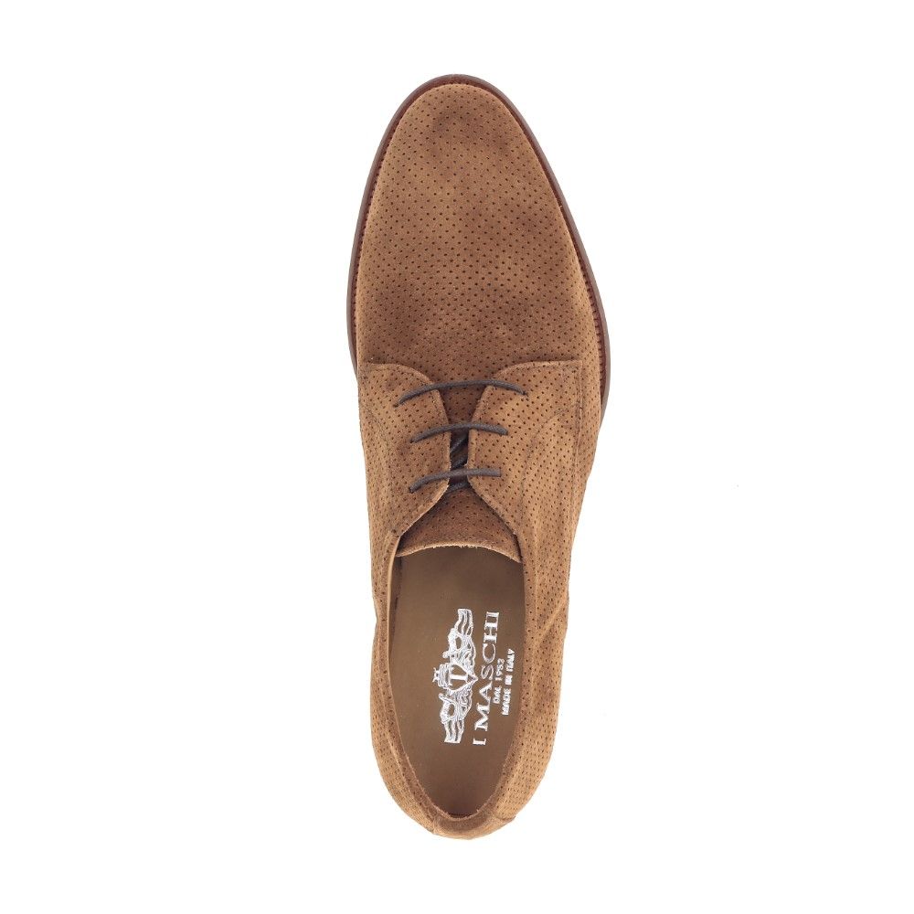 I Maschi Veterschoen 231835 cognac
