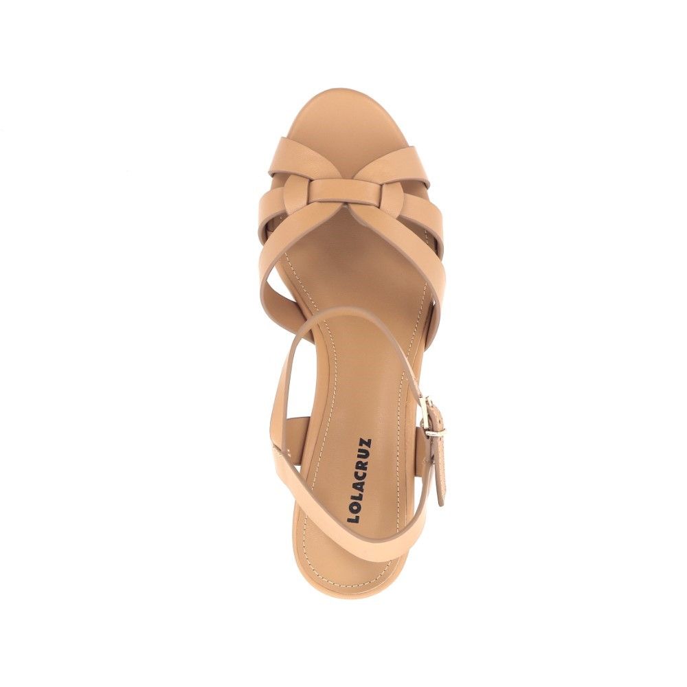 Lola Cruz Sandaal 232174 cognac