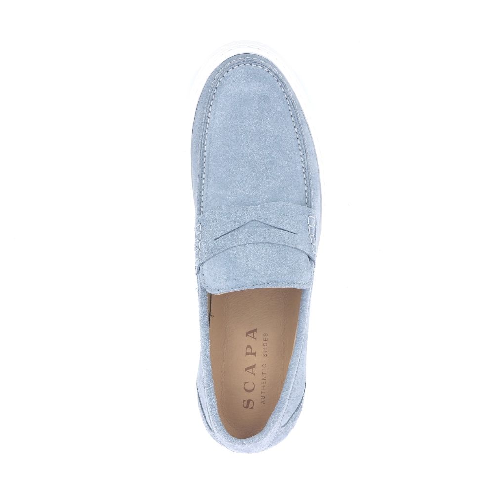 Scapa Mocassin 232194 blauw