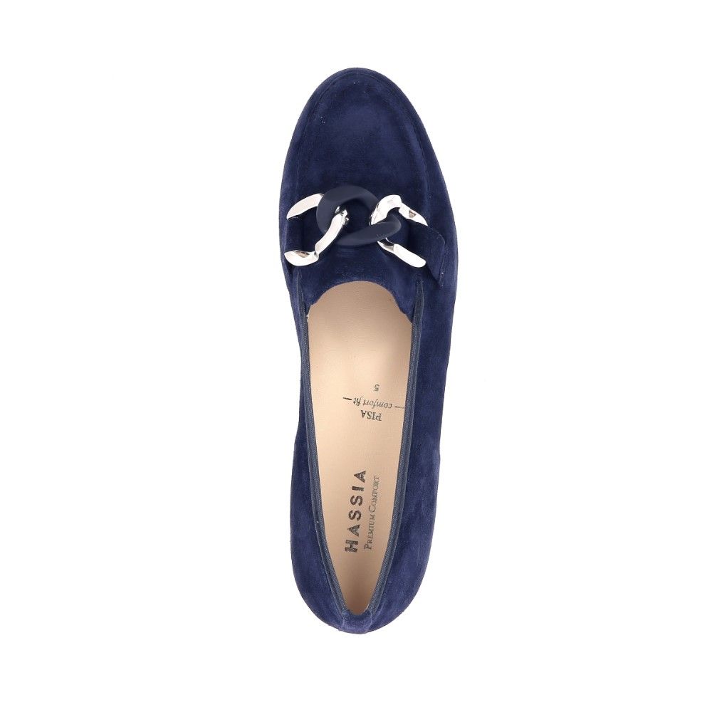 Hassia Mocassin 232851 blauw