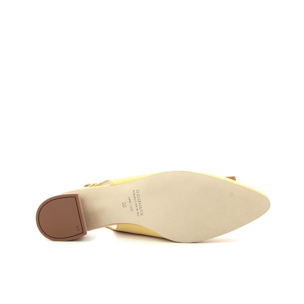 Brunate Slingback 233478 geel