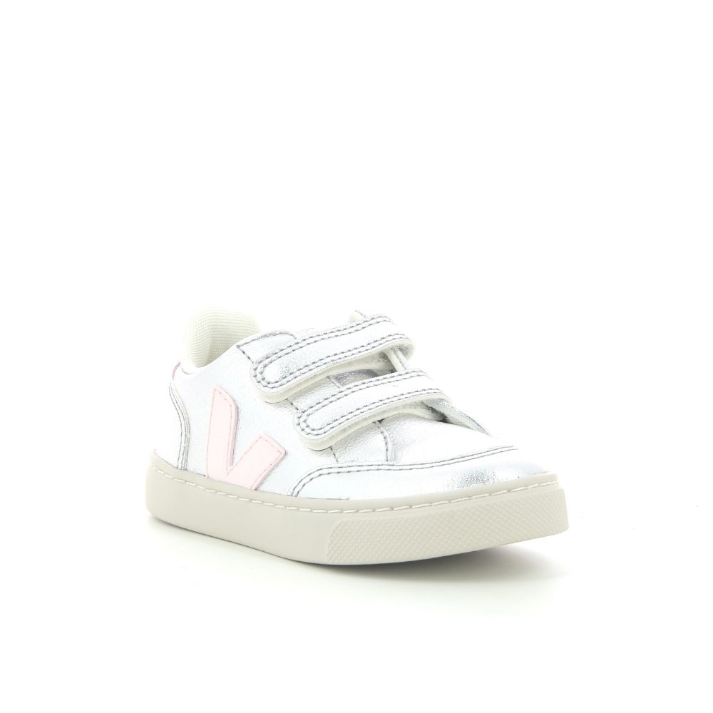 Veja Small V12 Velcro 236507 zilver