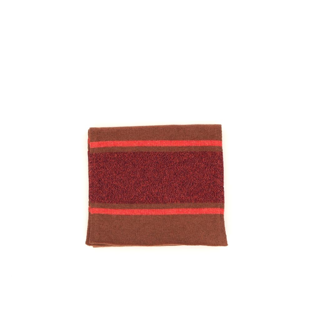 Paul Smith Wool Scarf 236843 cognac