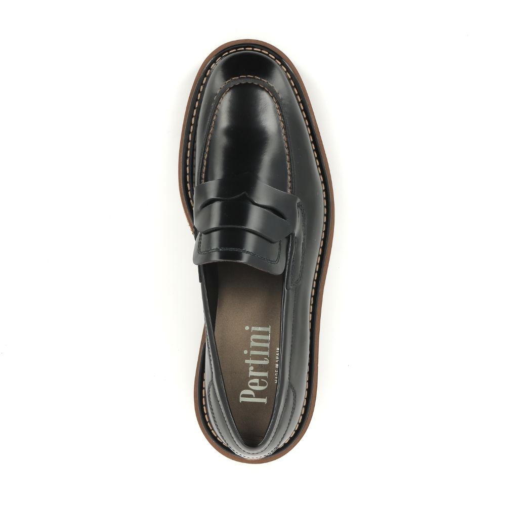 Pertini Mocassin 238206 zwart