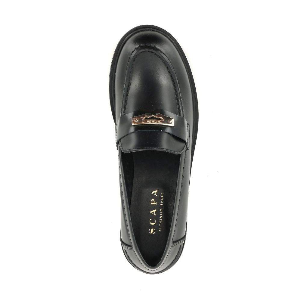 Scapa Mocassin 238642 zwart