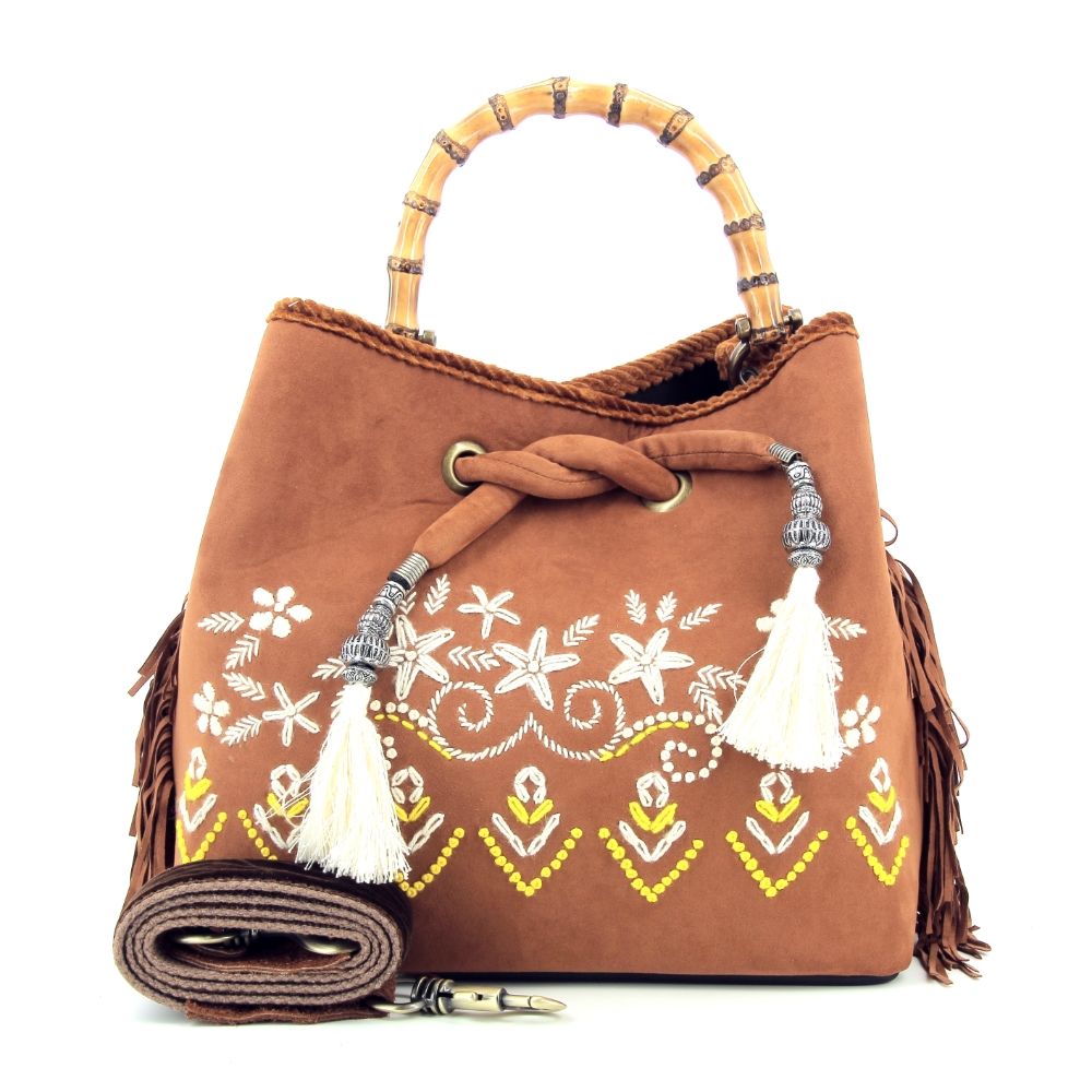 Via Mail Bag Montana Trim 239793 cognac