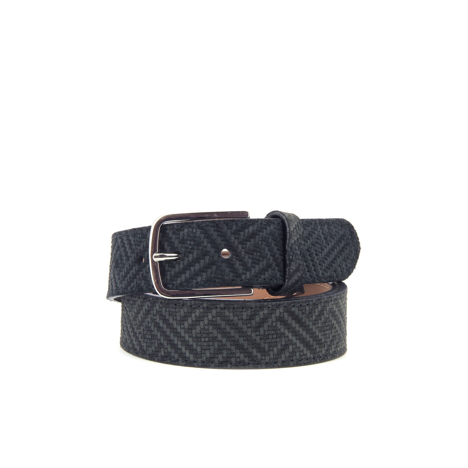 Angelo De Lombardi Riemen 240497 zwart