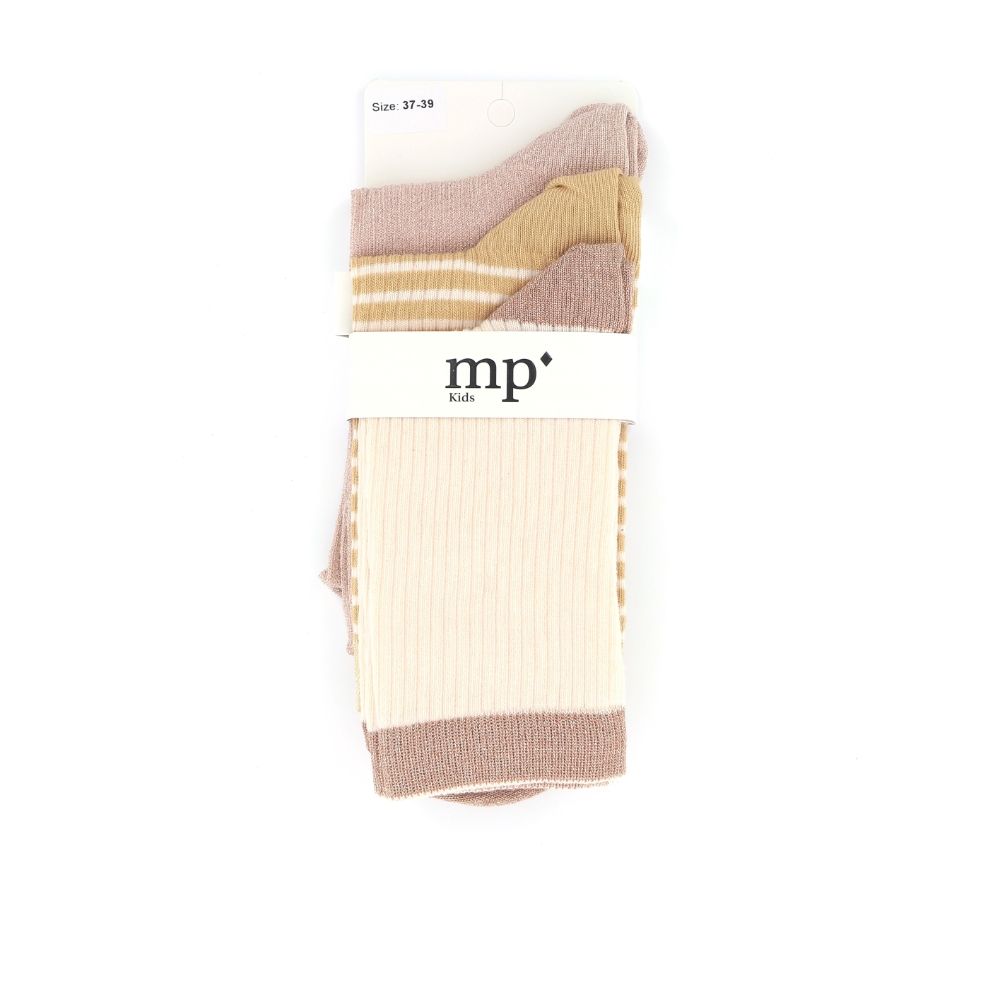 Mp Denmark Dagmar 3-pack Socks 241532 roze