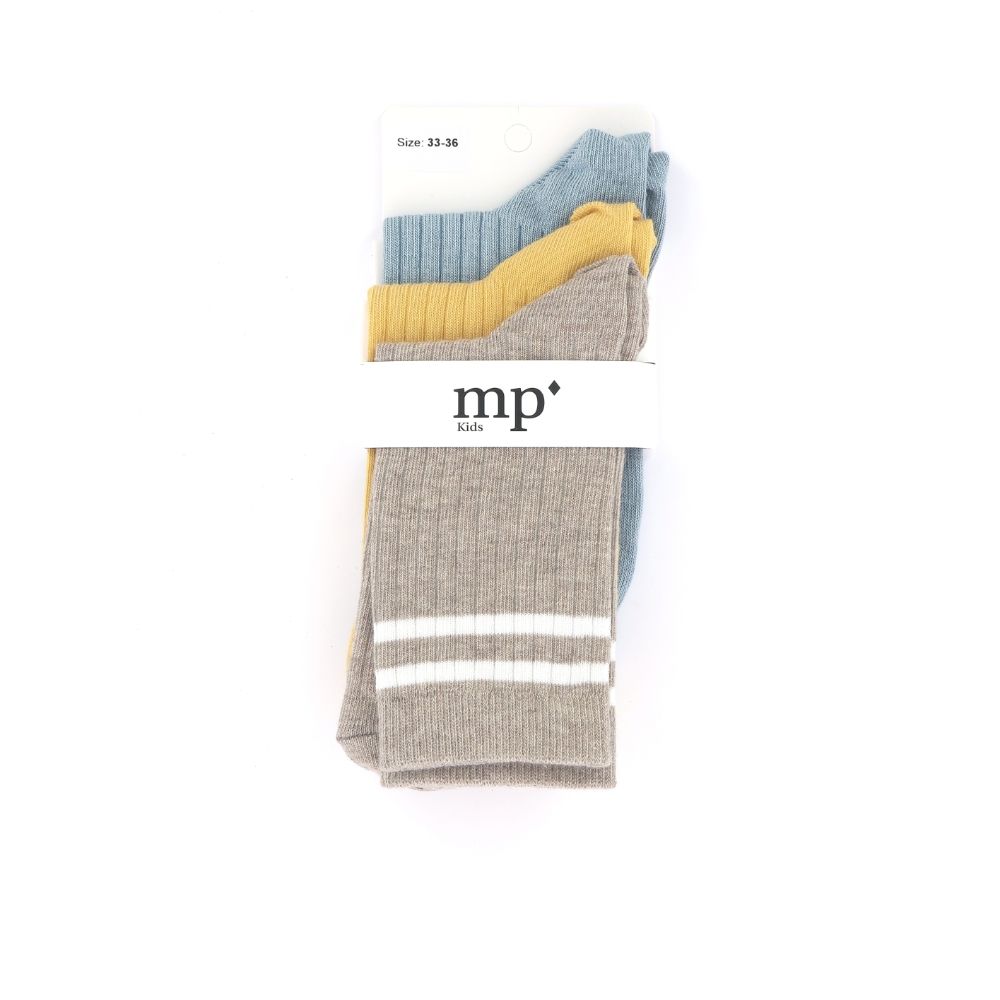 Mp Denmark Ben 3-pack Socks 241588 blauw