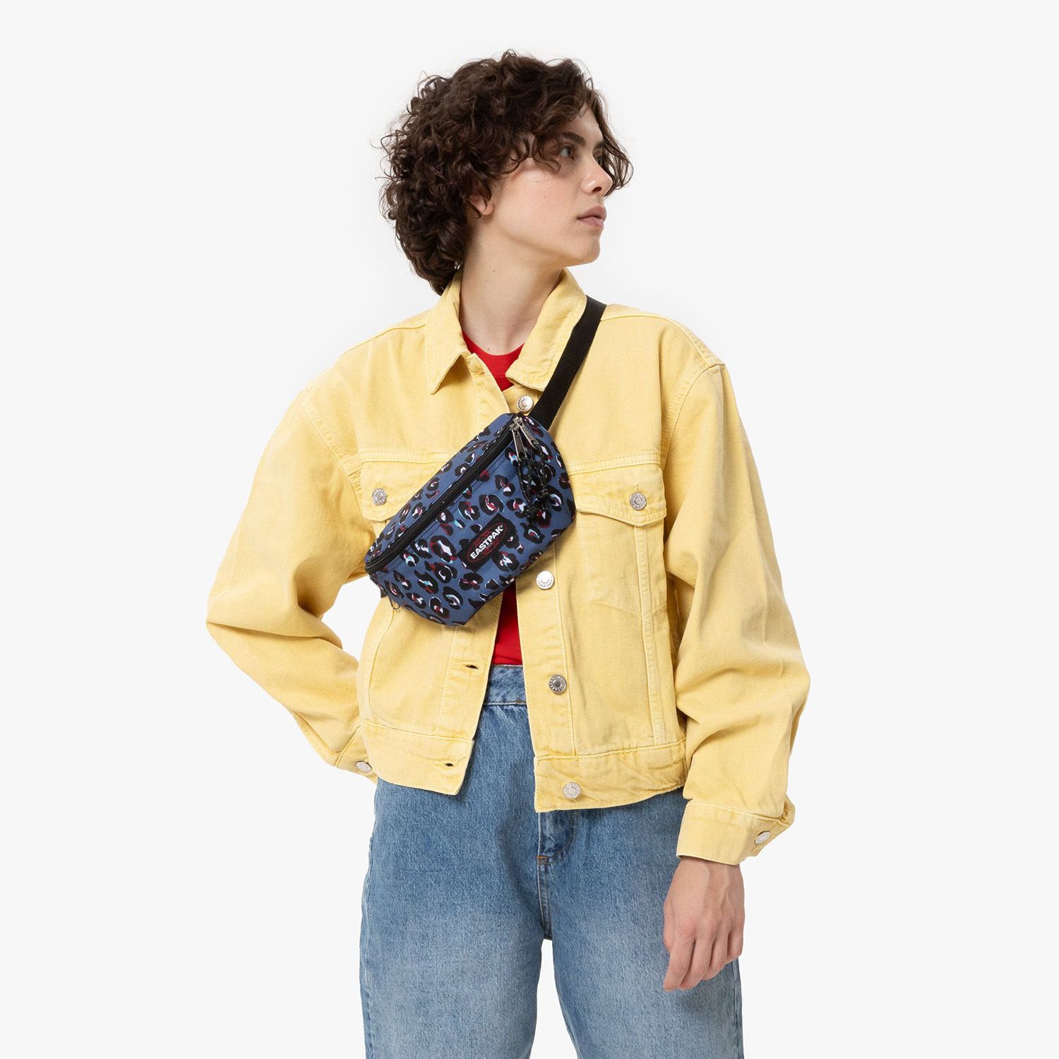 Eastpak Springer Partymal Leopard 241693 blauw