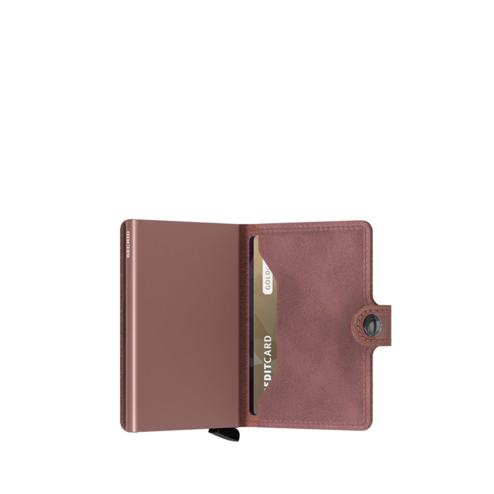 Secrid Miniwallet Vintage Mauve 241741 roze