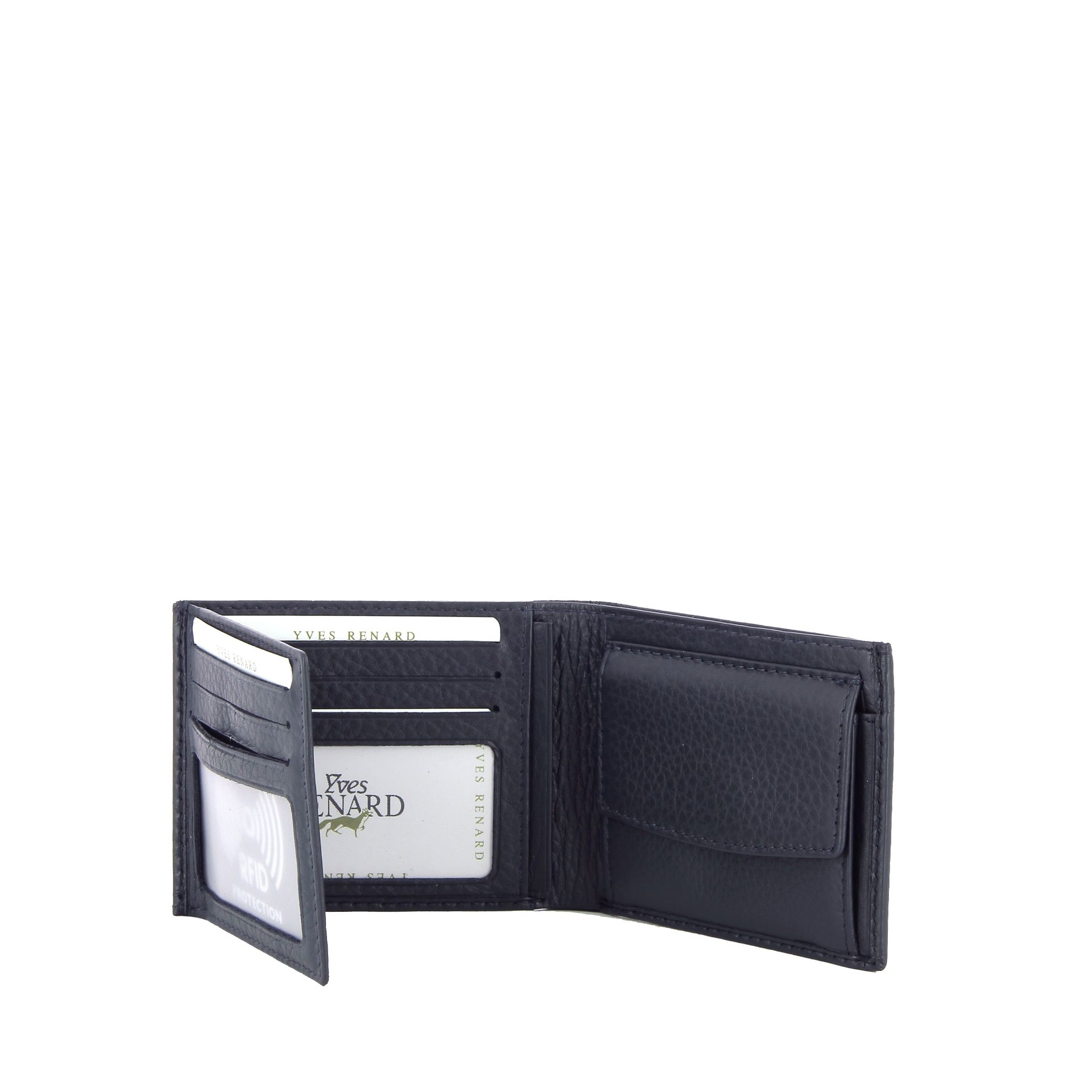 Yves Renard Portefeuilles 241972 blauw