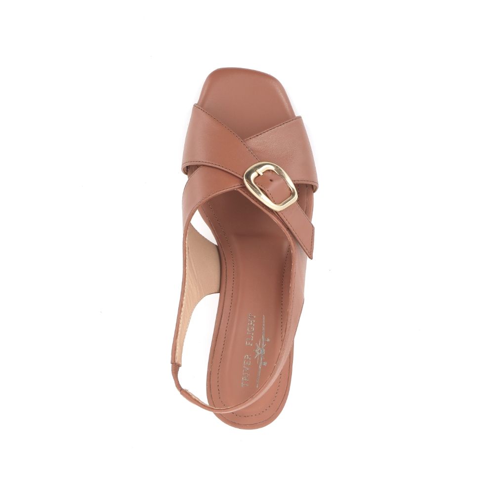 Triver Flight Sandaal 242571 cognac