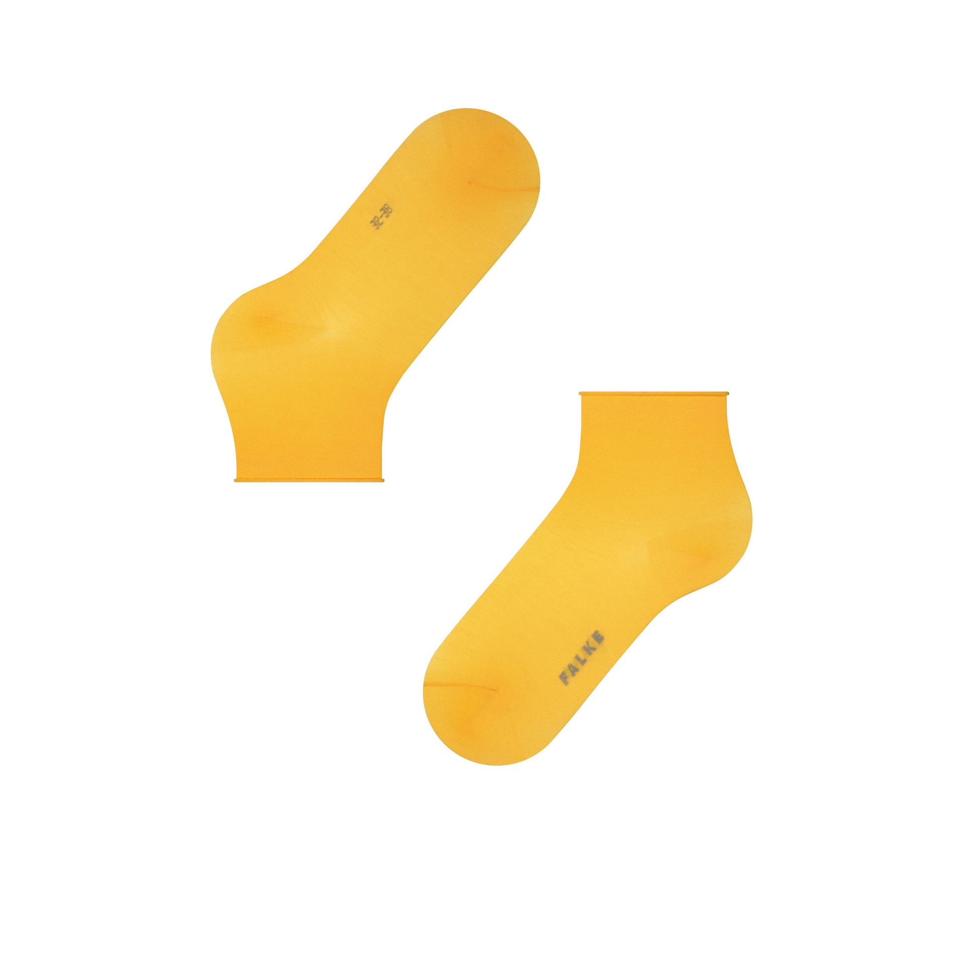 Falke Cotton Touch Mustard 242711 geel