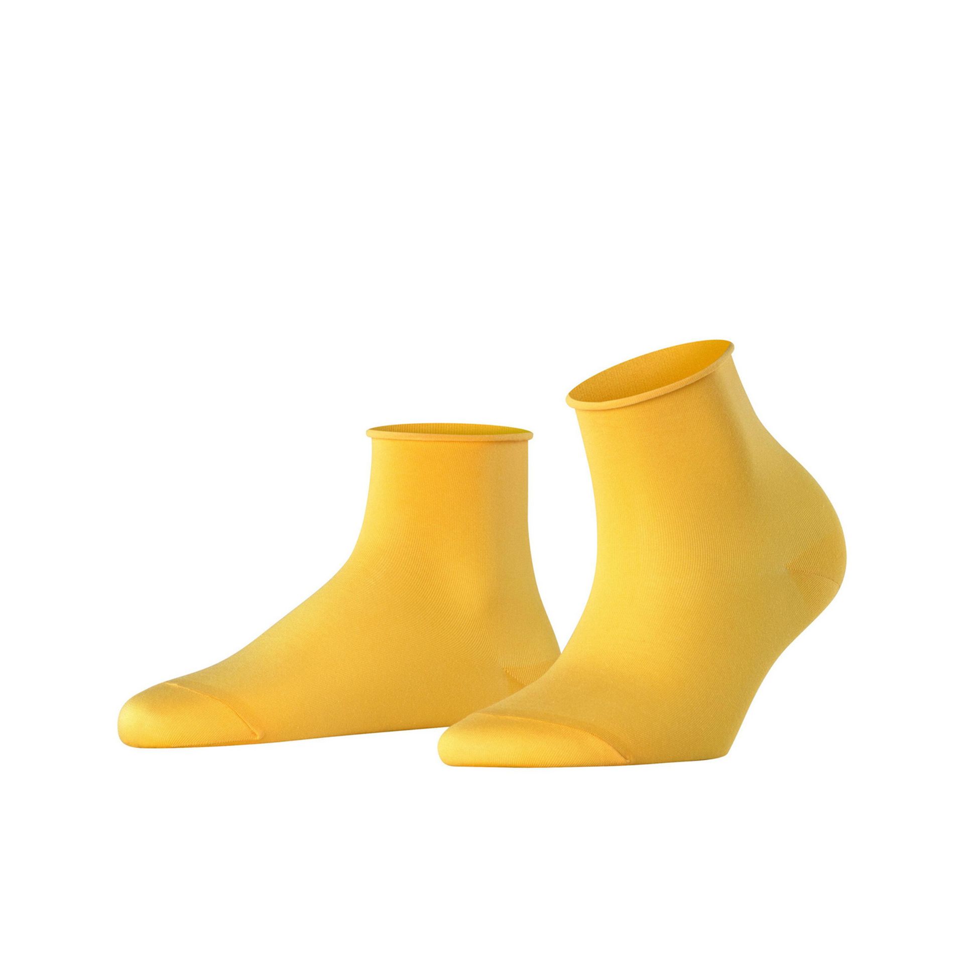 Falke Cotton Touch Mustard 242711 geel