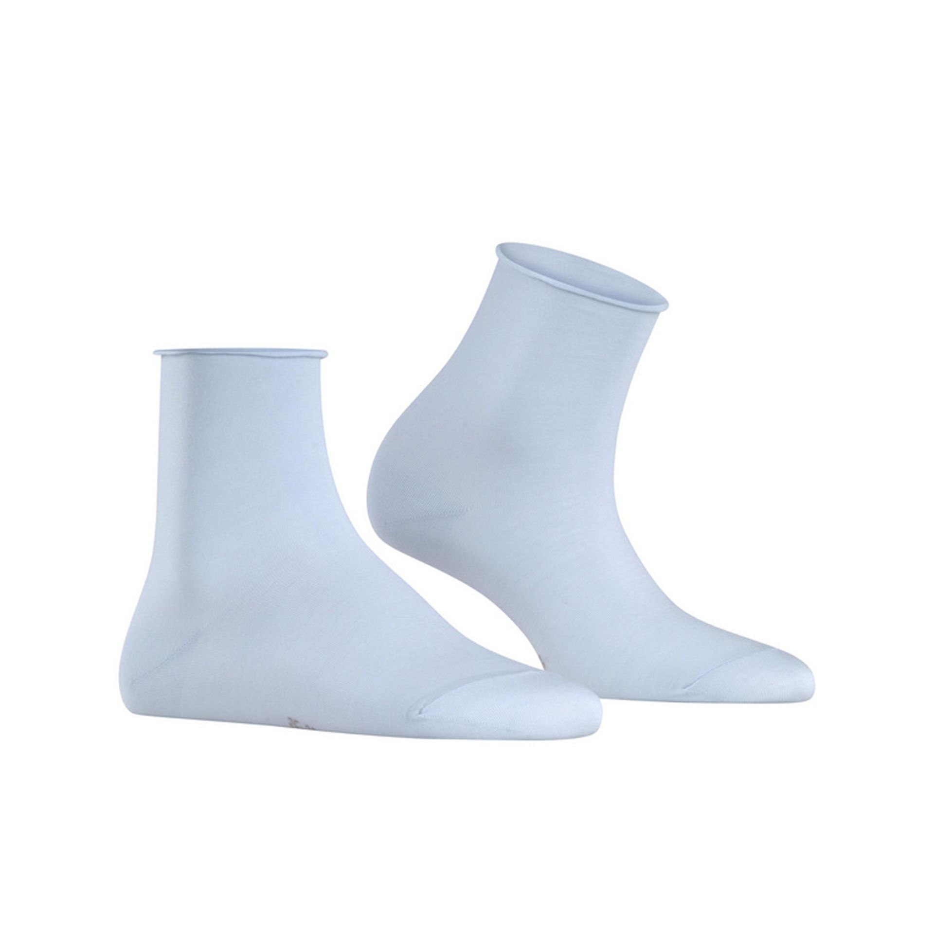 Falke Cotton Touch Light Blue 242717 blauw