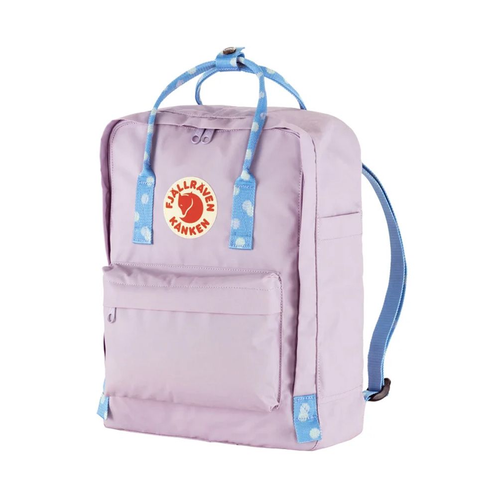 Fjällräven Kånken Pastel Lavender Confetti 246194 blauw