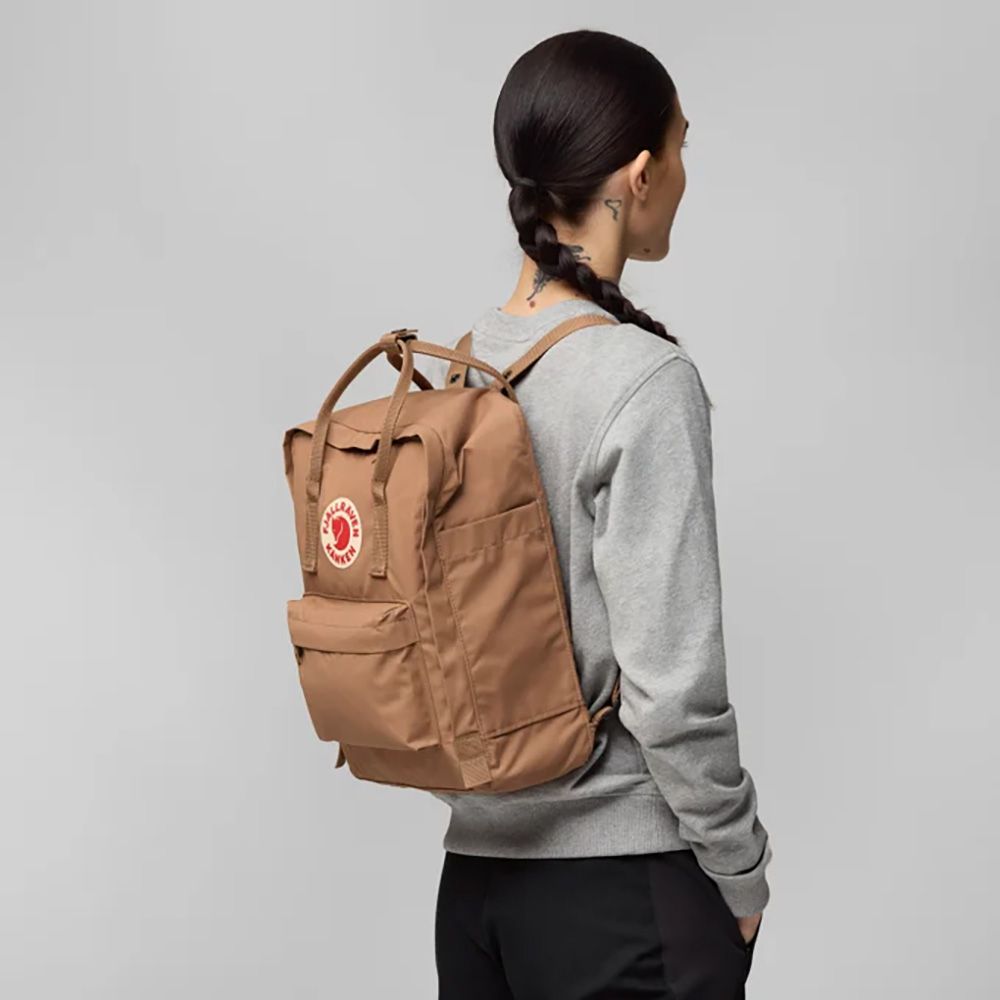 Fjällräven Kånken Khaki Dust 246197 cognac