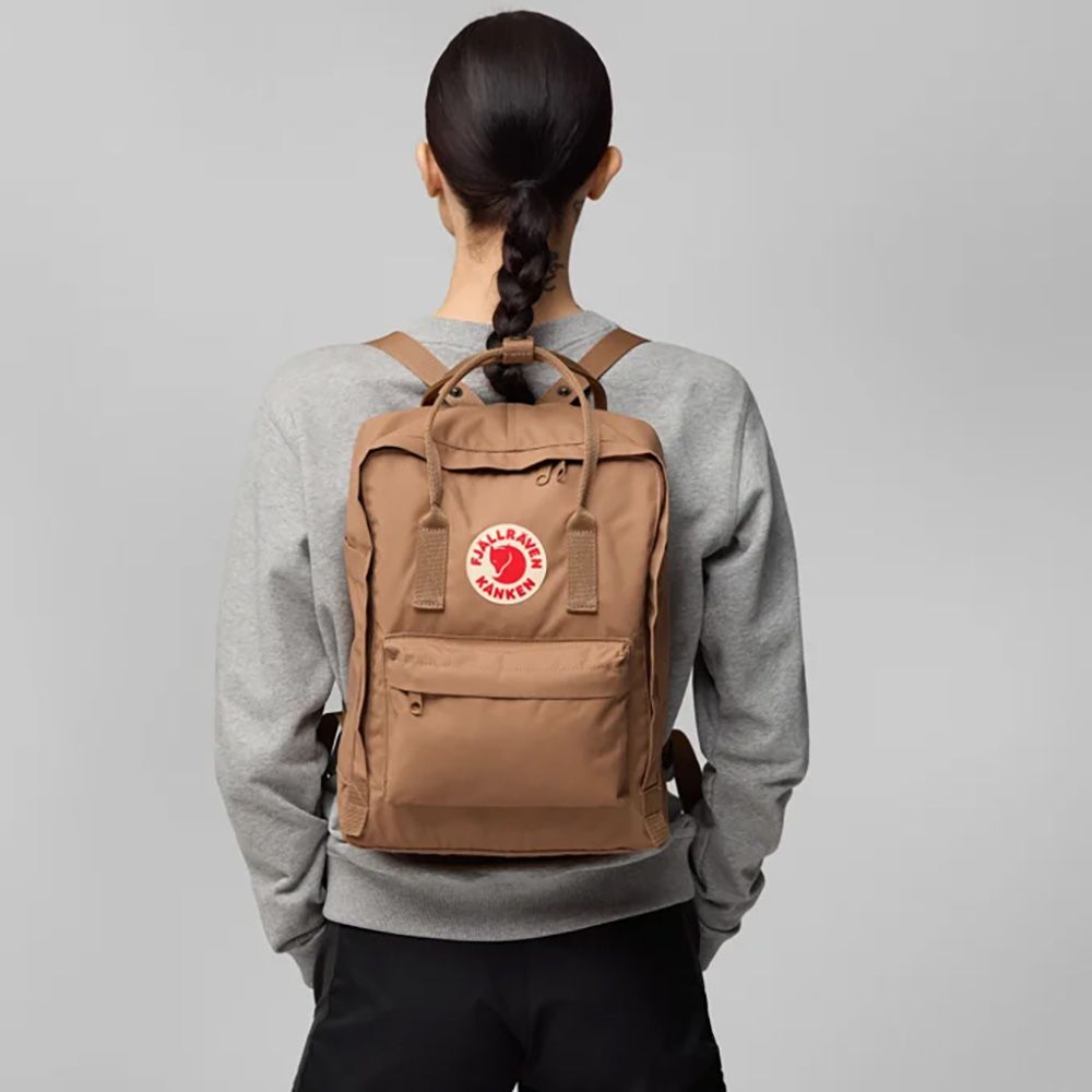 Fjällräven Kånken Khaki Dust 246197 cognac