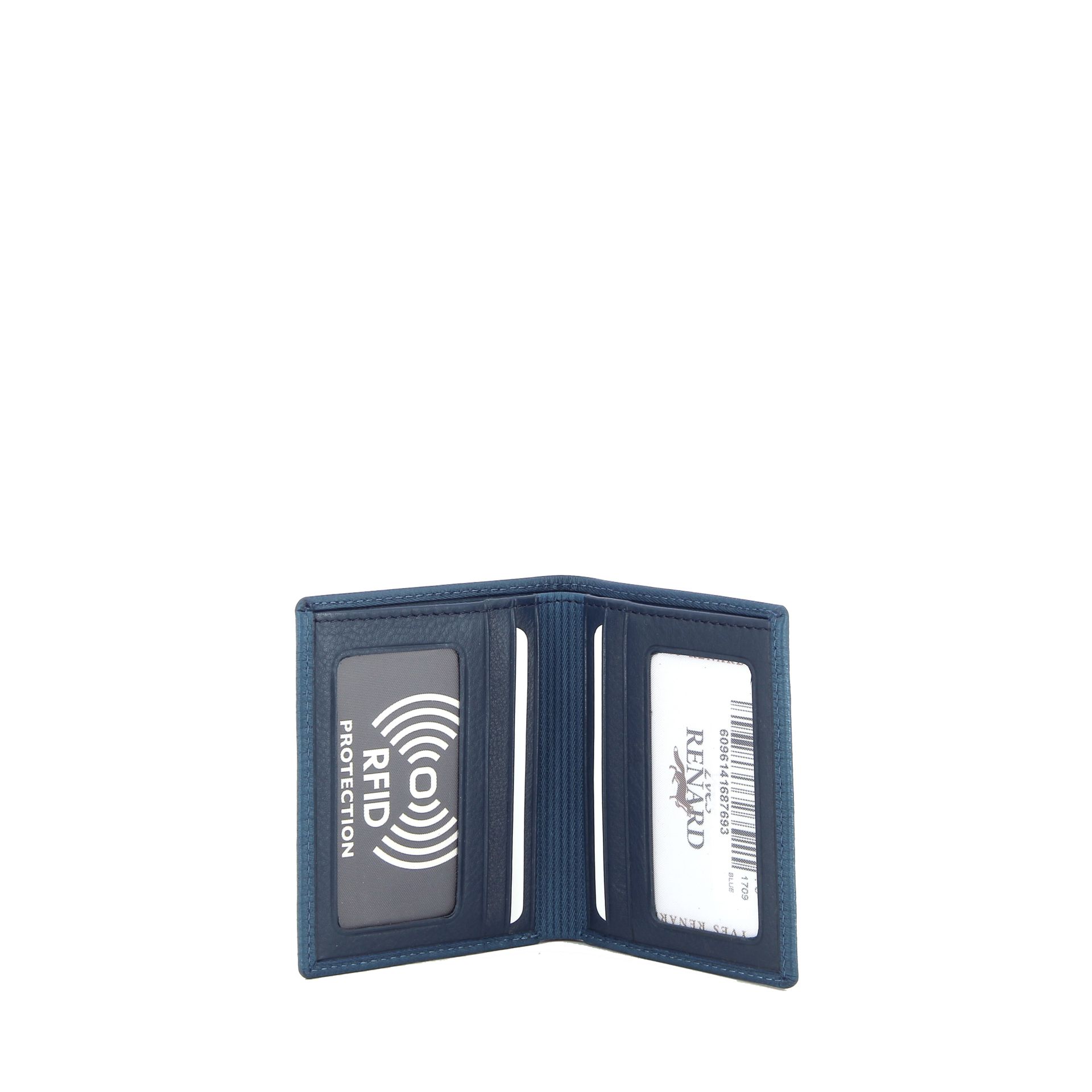 Yves Renard Portefeuilles 246389 blauw