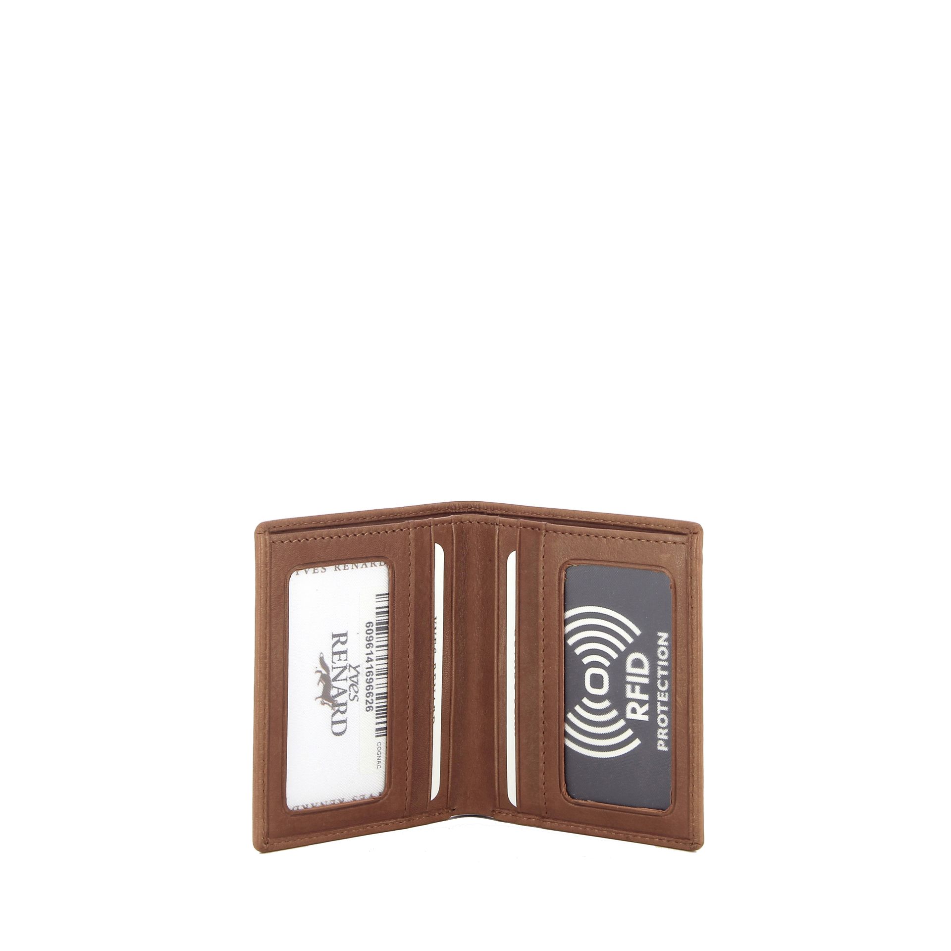 Yves Renard Portefeuilles 246390 cognac