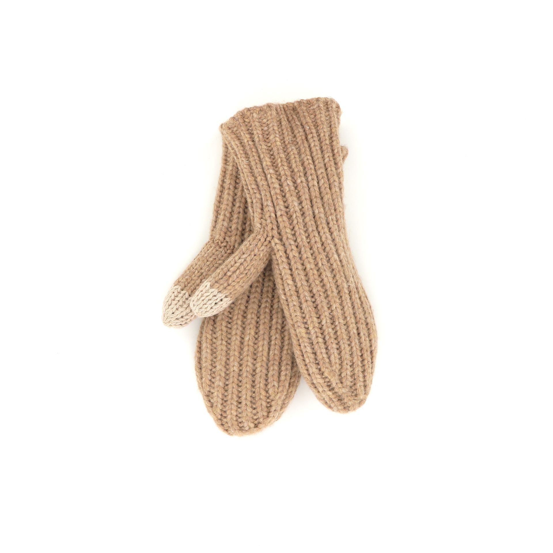 Ugg Chunky Rib Mitten 246459-OneSize cognac