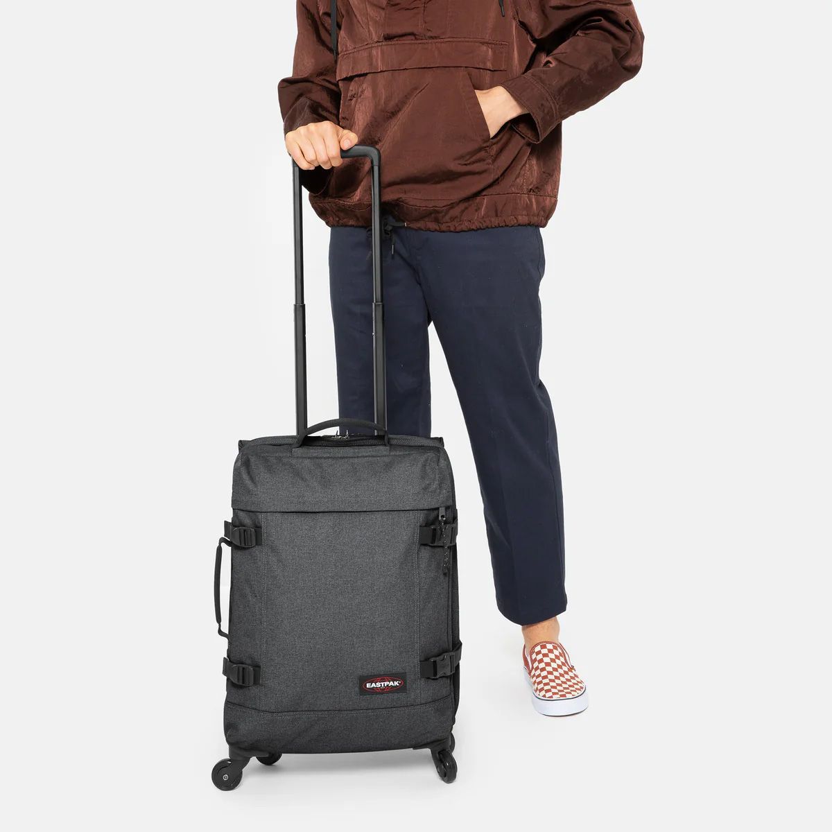 Eastpak Trans4 S Black Denim 246473 grijs