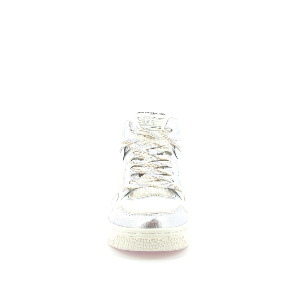 Philippe Model La Grande Mid Zilver bij Van Loock