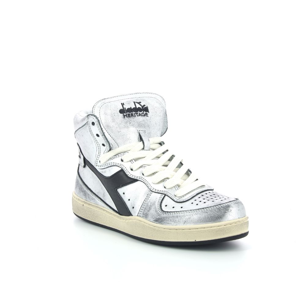 Diadora Mi Basket Metal Mix Used 247123 zilver