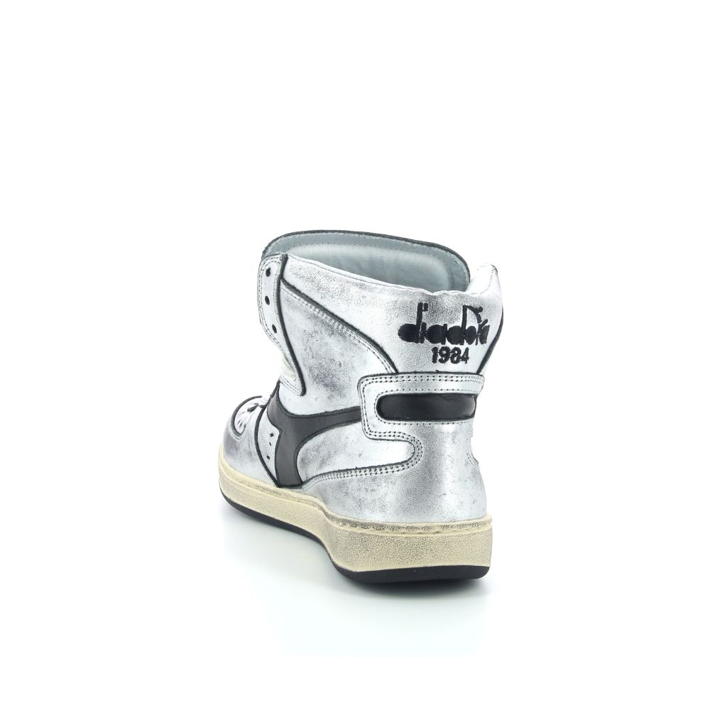 Diadora Mi Basket Metal Mix Used 247123 zilver