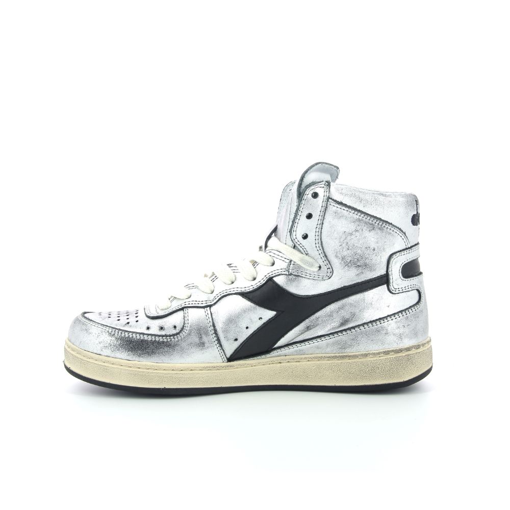 Diadora Mi Basket Metal Mix Used 247123 zilver