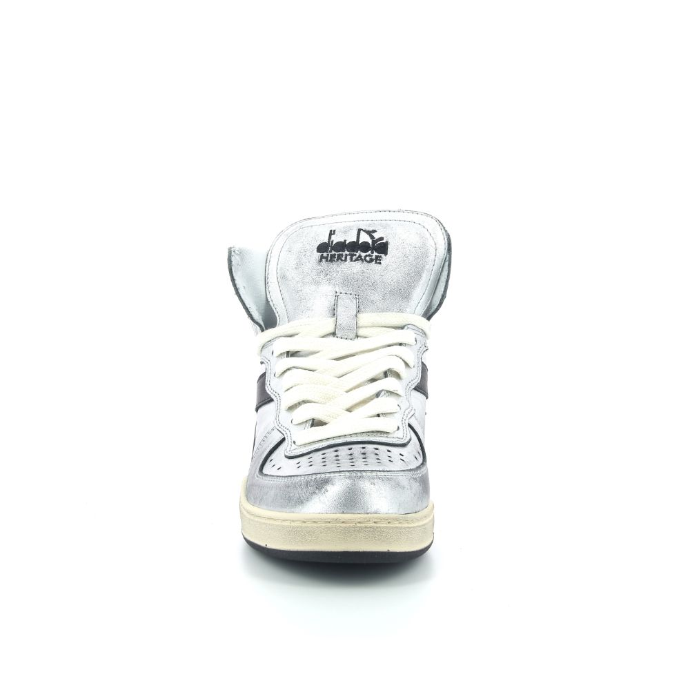 Diadora Mi Basket Metal Mix Used 247123 zilver