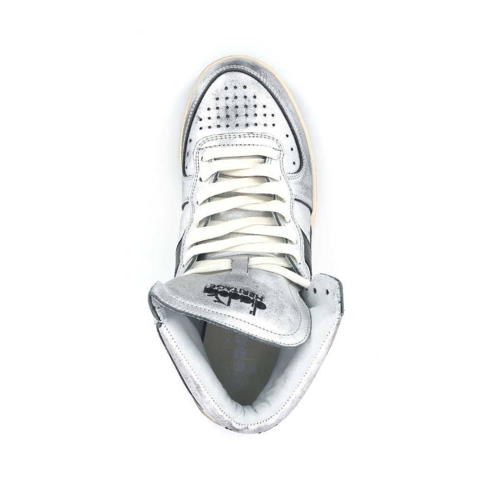 Diadora Mi Basket Metal Mix Used 247123 zilver