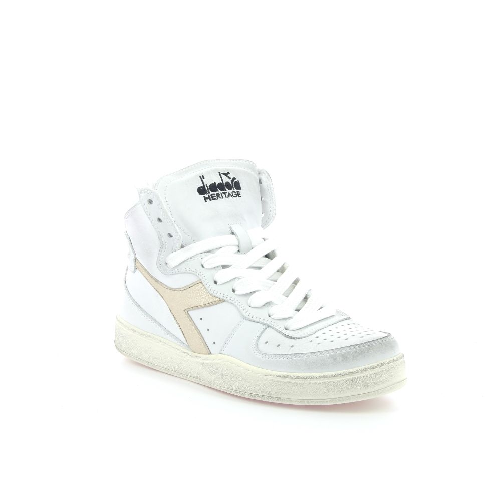 Diadora Mi Basket Metal Mix Used 247124 wit