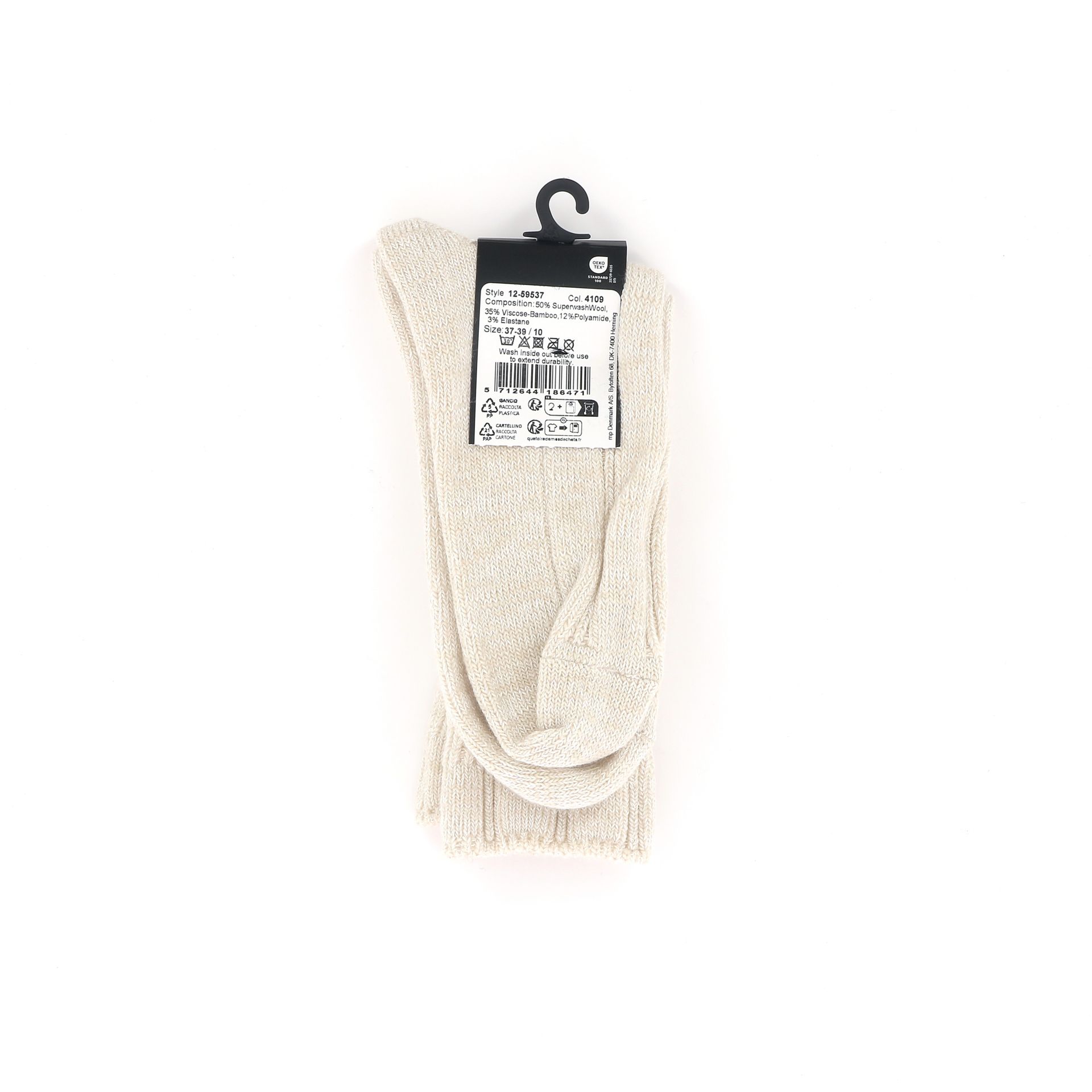 Mp Denmark Be Socks 247410 beige