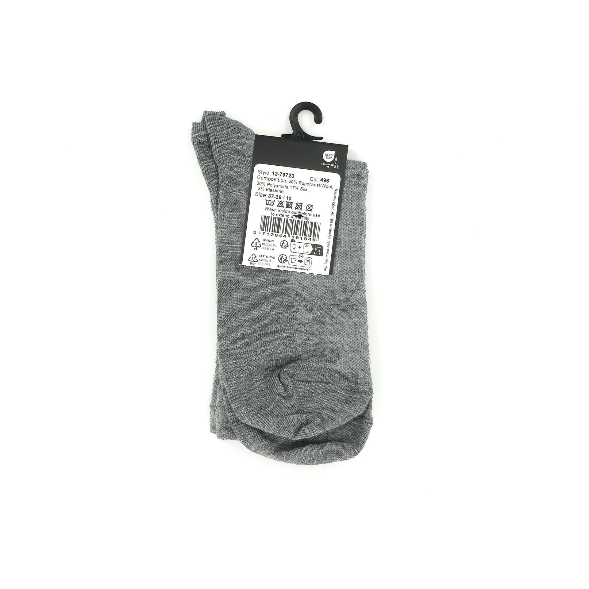 Mp Denmark Abigale Socks 247414 grijs