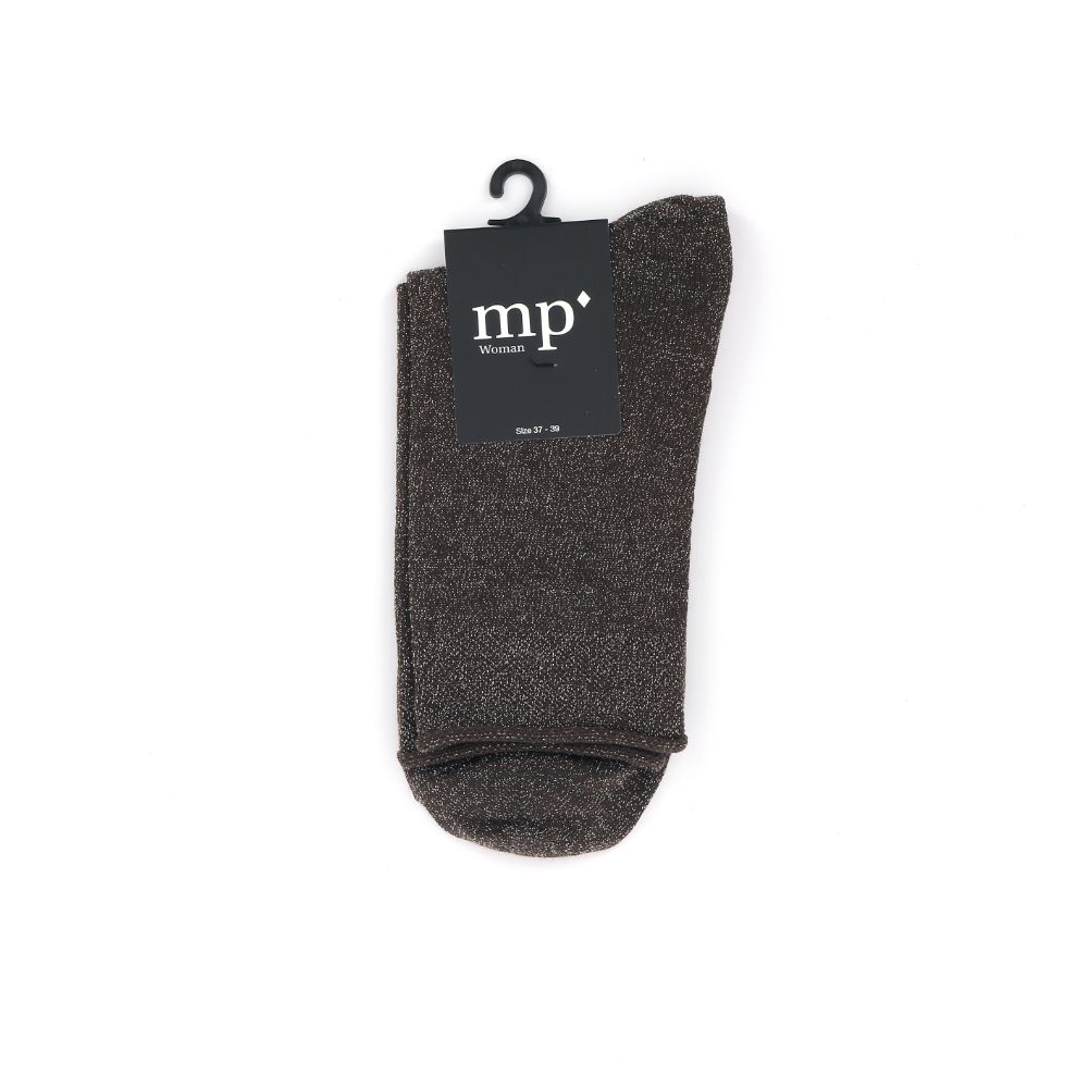 Mp Denmark Lucinda Glitter Socks 247417 bruin