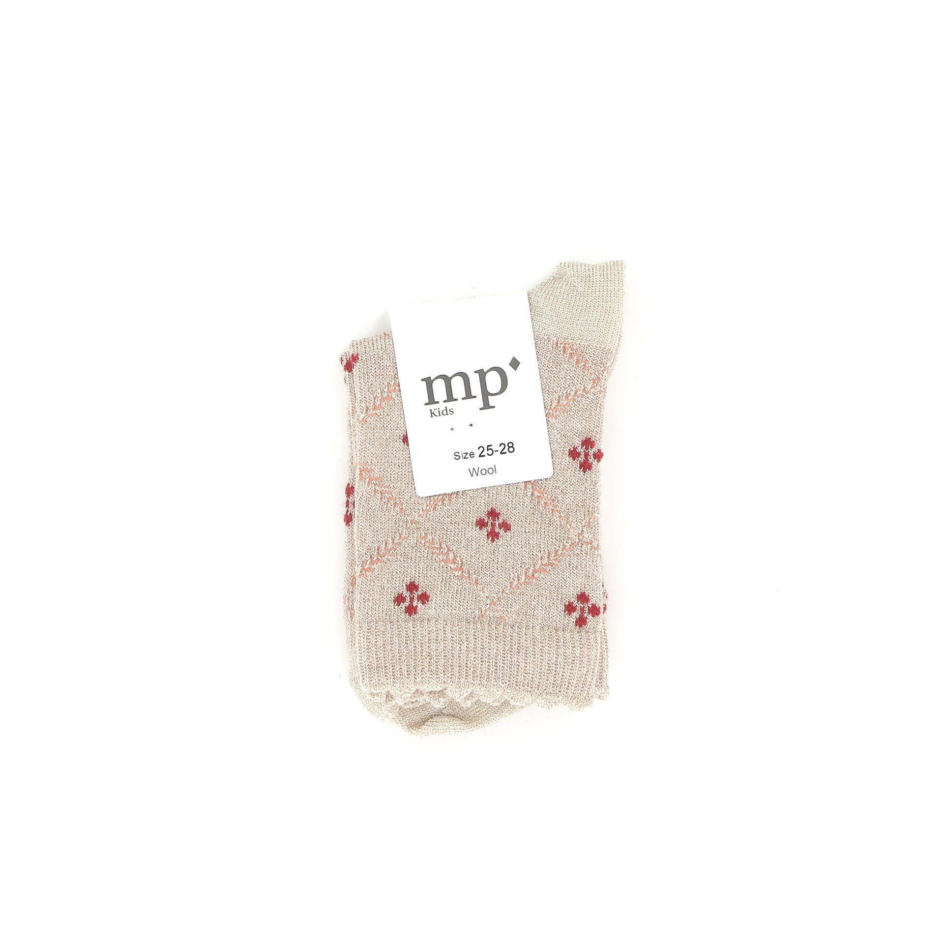 Mp Denmark Freya Glitter Socks 247432 beige