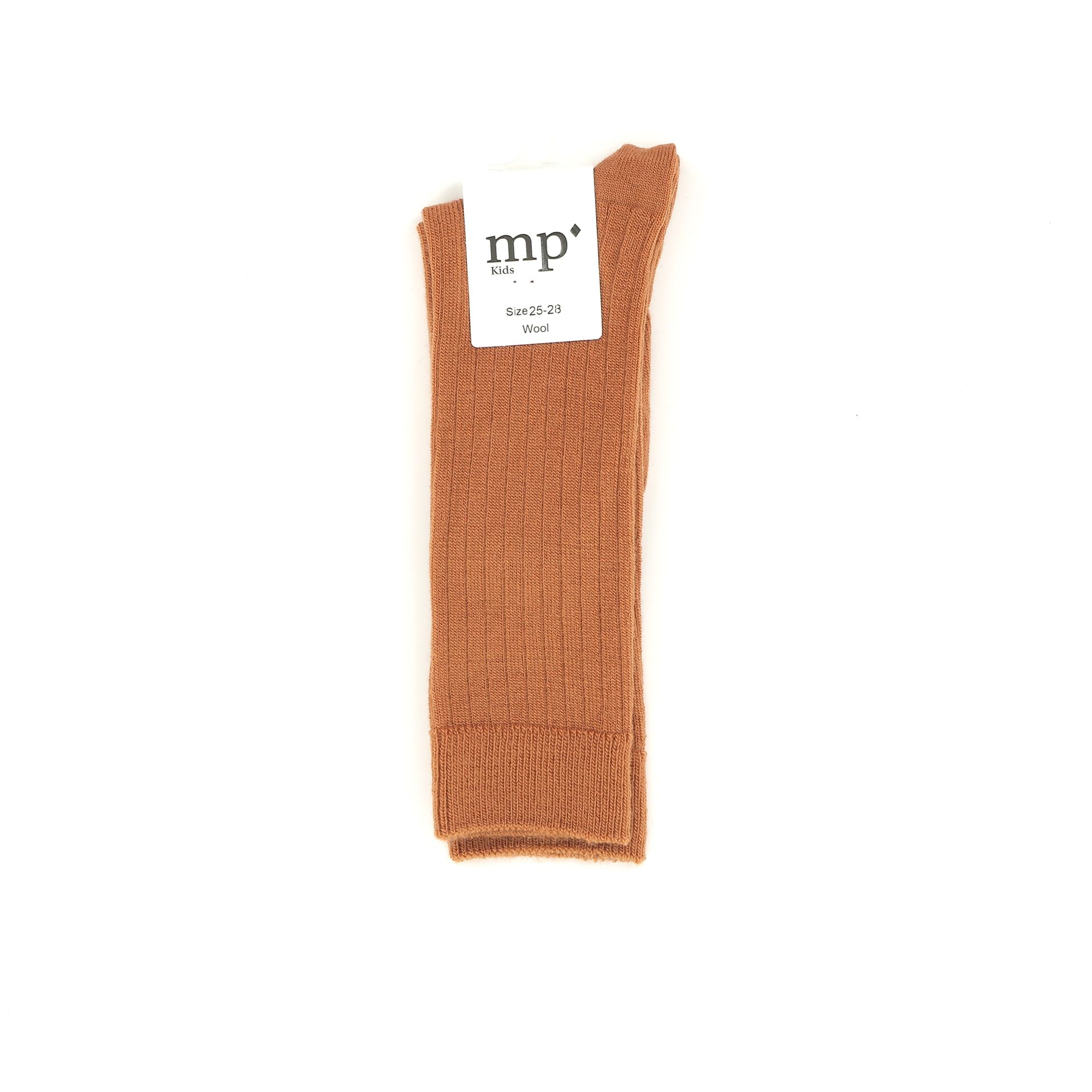 Mp Denmark Kneesock Wool Rib 247435 geel