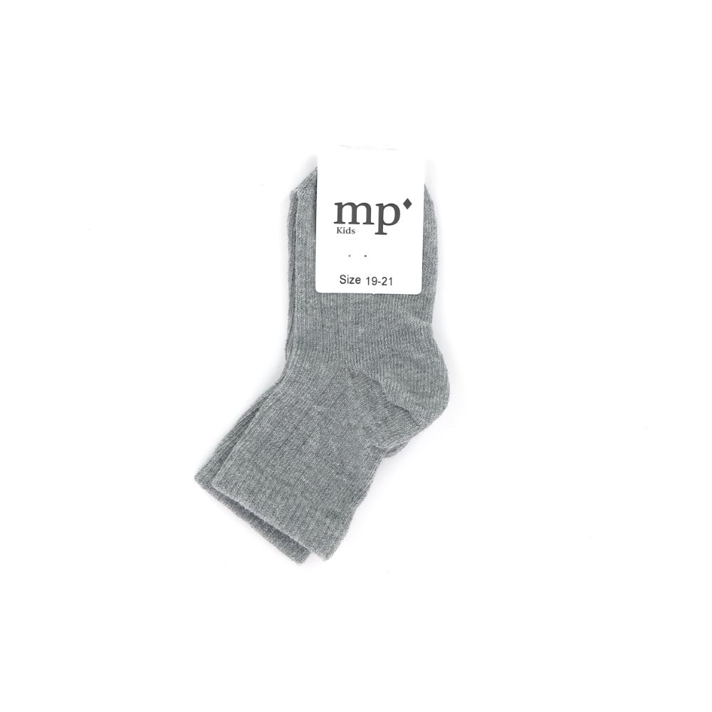 Mp Denmark Cotton Rib Socks 247445 grijs