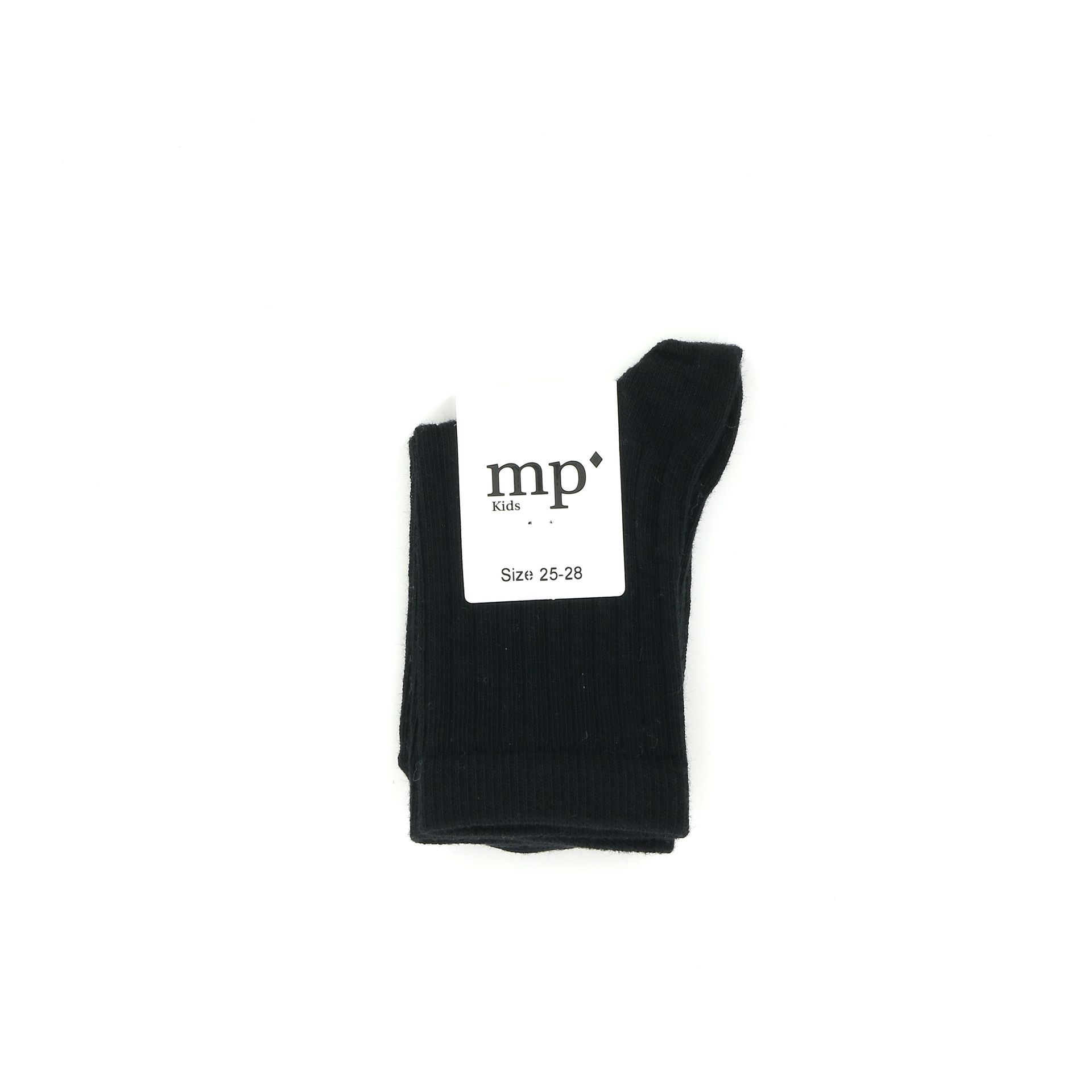 Mp Denmark Cotton Rib Socks 247446 zwart