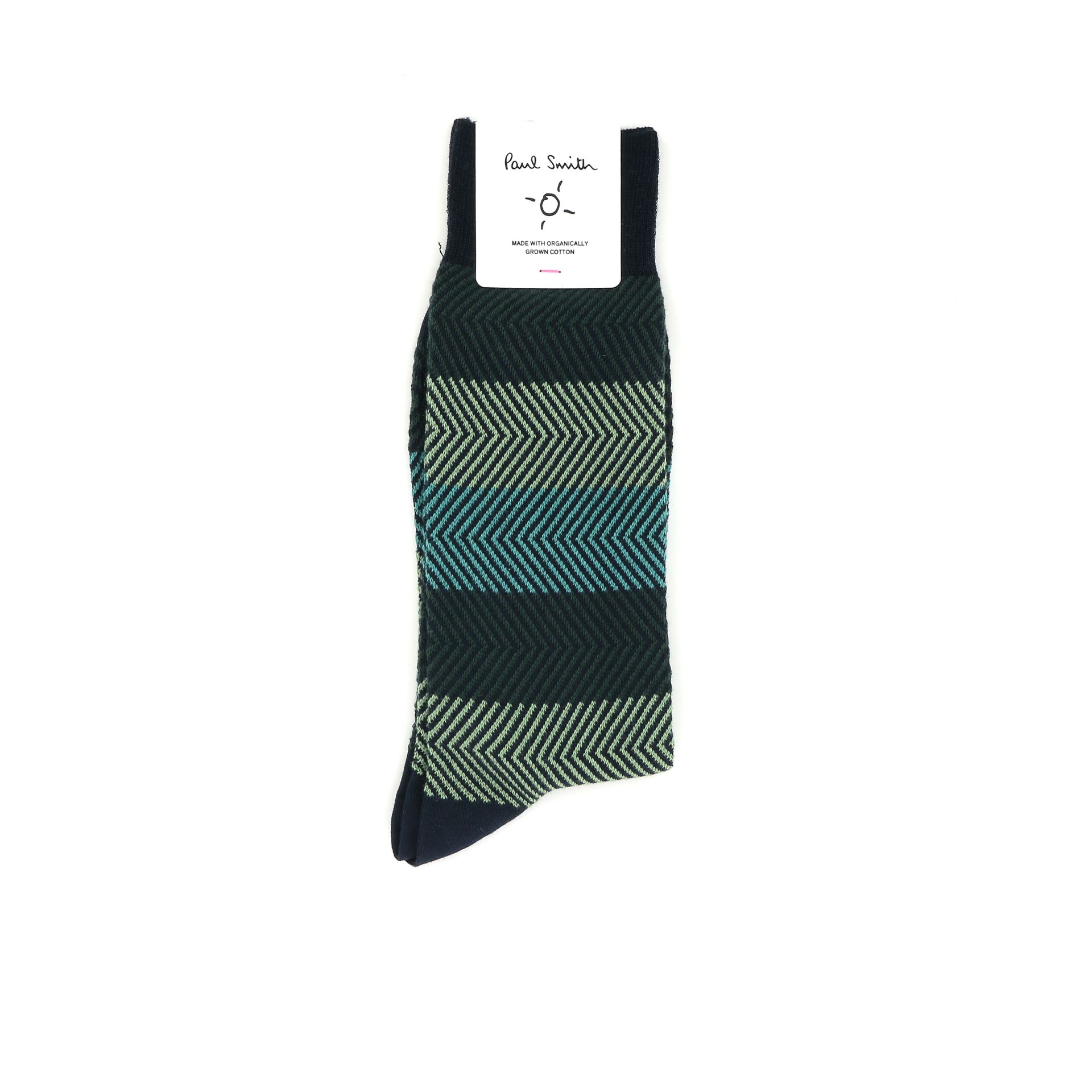 Paul Smith Herman Zigzag socks 247457 blauw